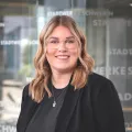 Stadtwerkemitarbeiterin Franziska Schumacher im Portrait