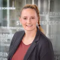 Stadtwerkemitarbeiterin Tina Hilgenböker