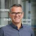 Stadtwerkemitarbeiter Christian Zgonine im Portrait
