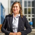 Stadtwerkemitarbeiterin Emely Harsdorf
