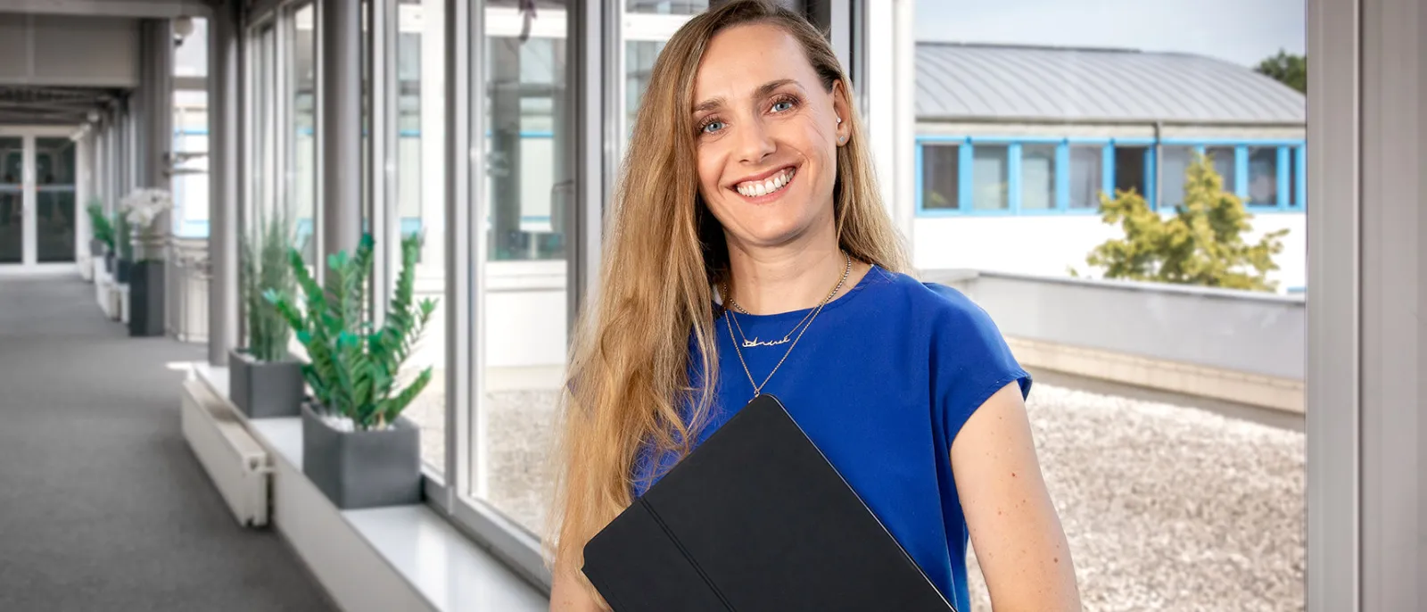 Stadtwerkemitarbeiterin Andrea Willetal im Portrait