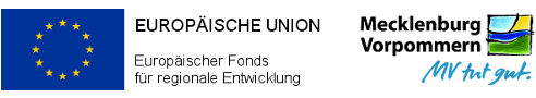 Logo Europäische Union und Landeslogo MV