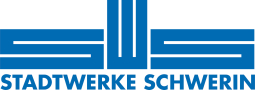 blaues SWS-Logo der Stadtwerke Schwerin GmbH