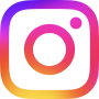 Logo von Instagram, buntes Piktogram einer Kamera mit Farbverlauf von Gelb, über Rot, nach Lila