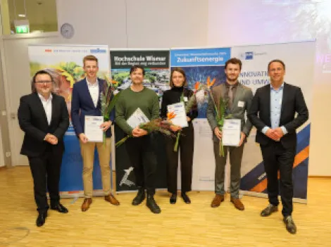 Gruppenfoto mit den Preisträgern des Innovationspreises