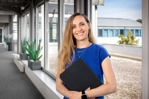 Stadtwerkemitarbeiterin Andrea Willetal im Portrait