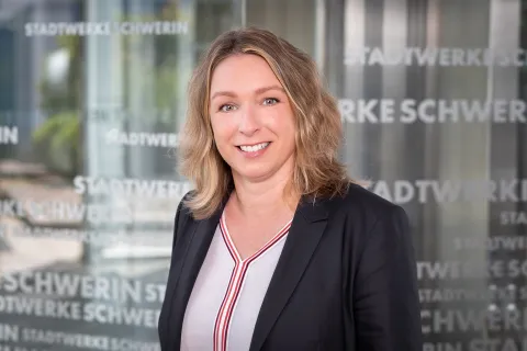 Stadtwerkemitarbeiterin Ricarda Martelock im Portrait