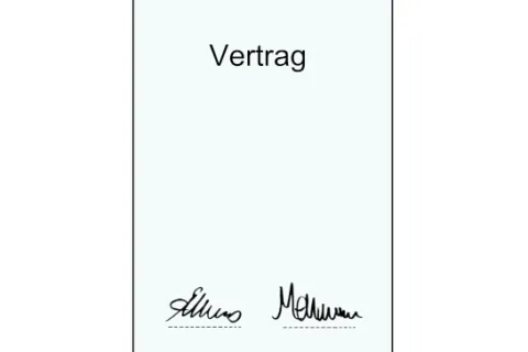 Der Vertrag ist unterschrieben. Deshalb ist er gültig.
