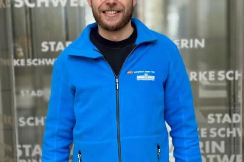 Portrait Servicetechniker der Stadtwerke Schwerin