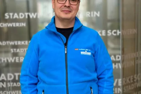 Portrait Servicetechniker der Stadtwerke Schwerin