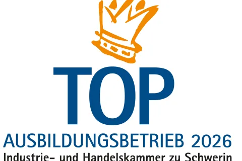 Auszeichnung zum TOP Ausbildungsbetrieb 2026 von der IHK zu Schwerin