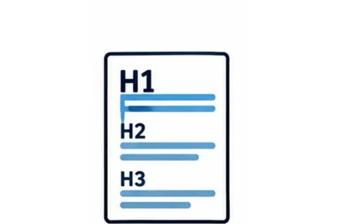 Eine Seite mit Überschriften und einem Vorlese-Symbol.