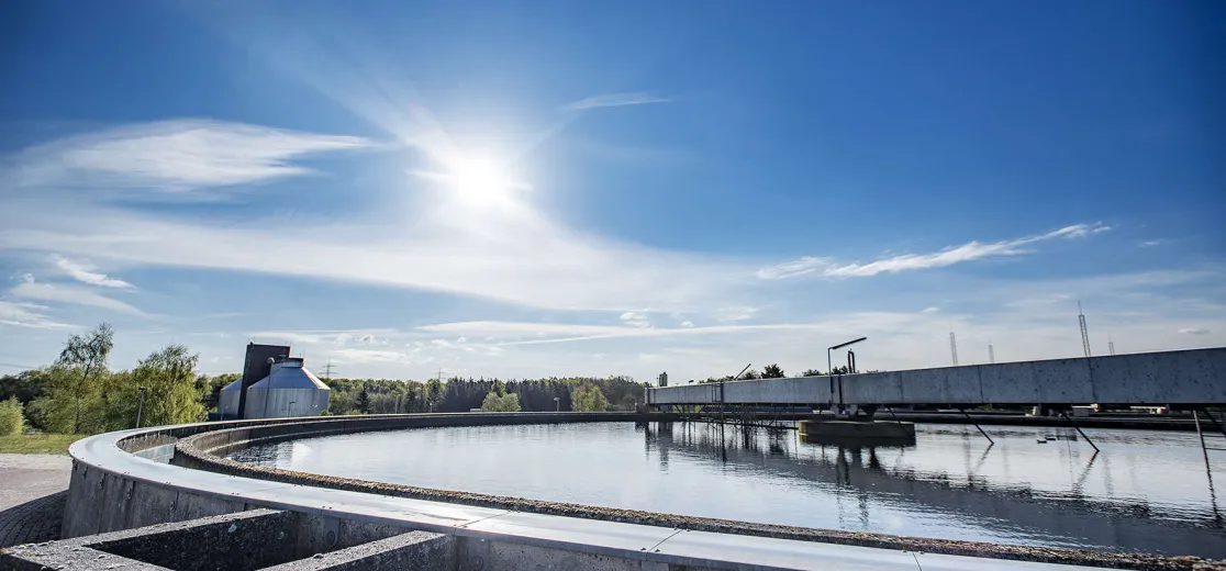 Die Trinkwasseraufbereitung der WAG Schwerin.