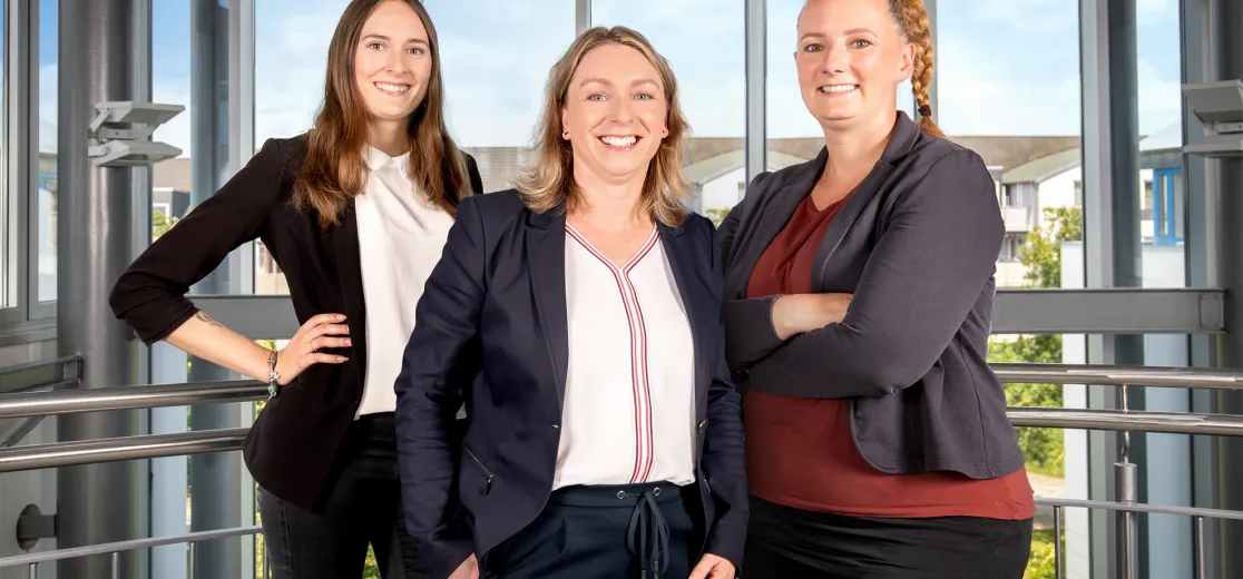 Das Ausbildungsteam der Stadtwerke Schwerin.