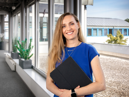 Stadtwerkemitarbeiterin Andrea Willetal im Portrait