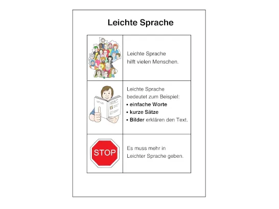 Beispielbild für Leichte Spache