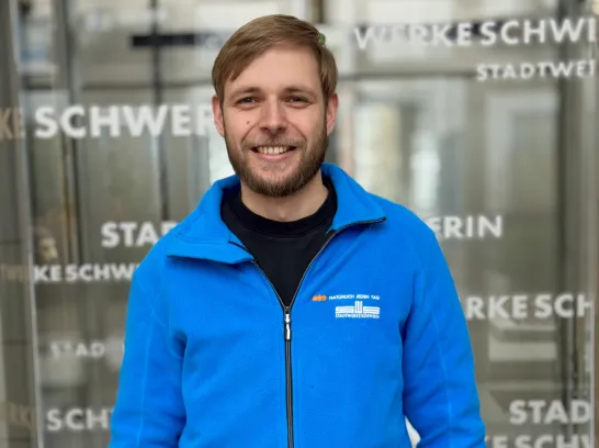 Portrait Servicetechniker der Stadtwerke Schwerin