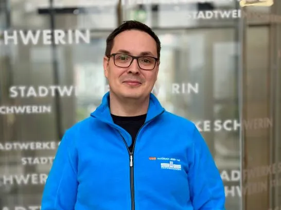 Portrait Servicetechniker der Stadtwerke Schwerin