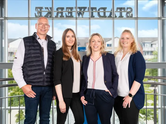 Unser Ausbildungsteam der Stadtwerke Schwerin.