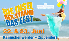 Plakat Insel- und Strandfest, Copyright: SWS